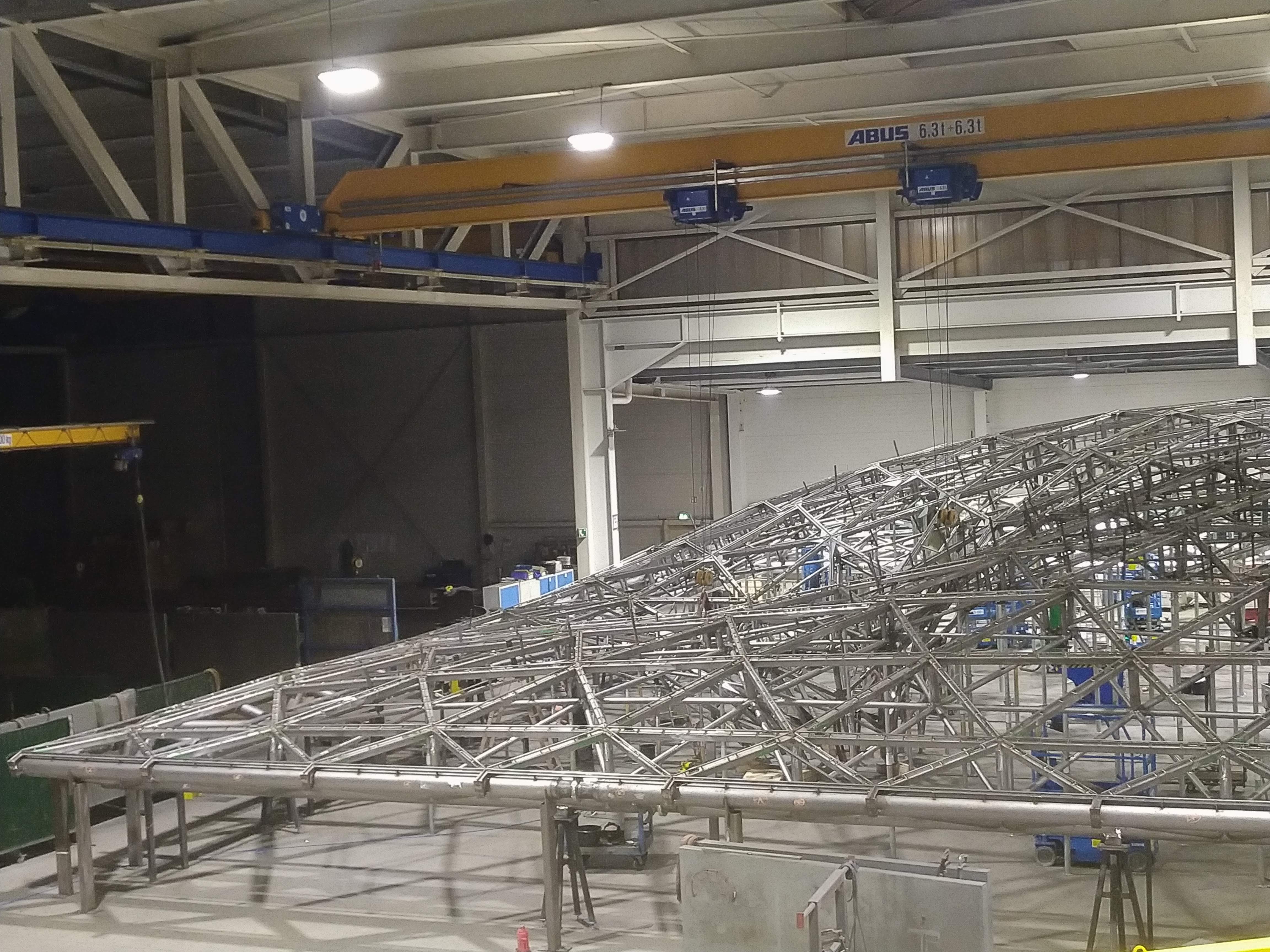 Rama stalowa konstrukcji